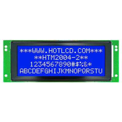 ماژول LCD با کاراکتر 4X20 با نور پس زمینه سفید کناری HTM2004-2