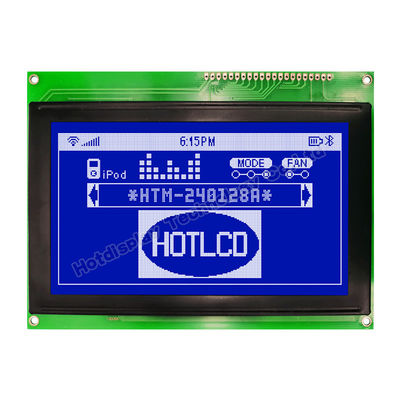 LCD گرافیکی 240x128 صنعتی، نمایشگر T6963C STN LCD MCU / 8bit