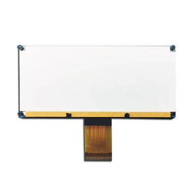 128X48 گرافیک COG LCD | صفحه نمایش خاکستری STN با نور پس زمینه سفید/HTG12848A