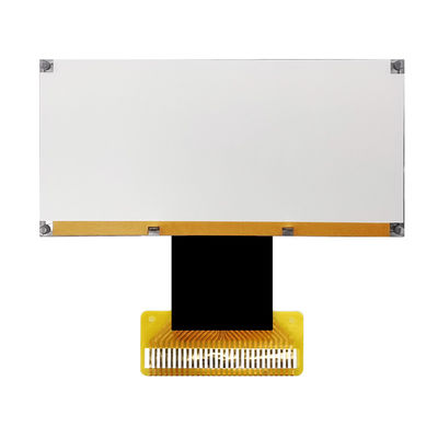 128X48 گرافیک COG LCD ST7565R-G | نمایشگر STN+ با نور پس زمینه سفید کناری/HTG12848A