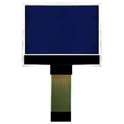 نمایشگر 128X64 COG LCD ST7567 SPI FSTN با نور پس زمینه سفید سمت HTG12864C-SPI