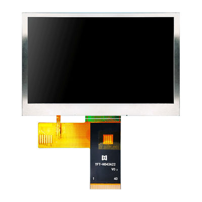 ماژول نمایشگر LCD IPS 4.3 اینچی 480x272 MCU با دمای گسترده