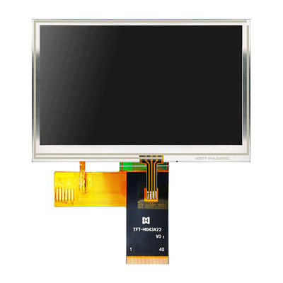 4.3 اینچ مقاومتی با دمای گسترده LCD SPI MCU نور خورشید قابل خواندن