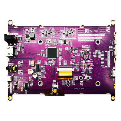 نمایشگر 7 اینچی برای سیگنال HDMI TFT 1024x600 برای Raspberry از مانیتور Pcap استفاده کنید
