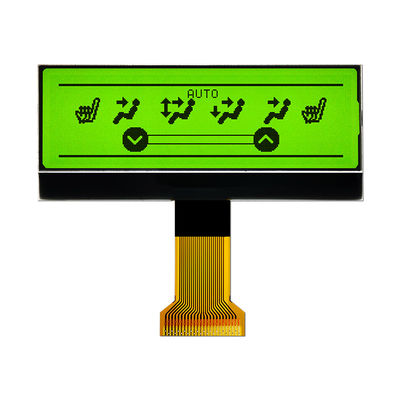 ماژول نمایشگر گرافیکی COG LCD 240x64 ST75256 با رنگ سبز زرد کاملاً شفاف