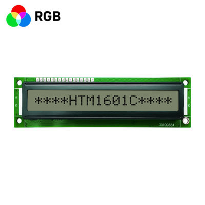 صفحه نمایش ال سی دی ۱×۱۶ کاراکتر٬ FSTN+ با RGB Backlight-Arduino