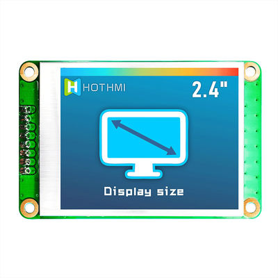 ماژول پزشکی 2.4 اینچی TFT LCD 240x320 نمای کامل HTM-TFT024A16-SPI
