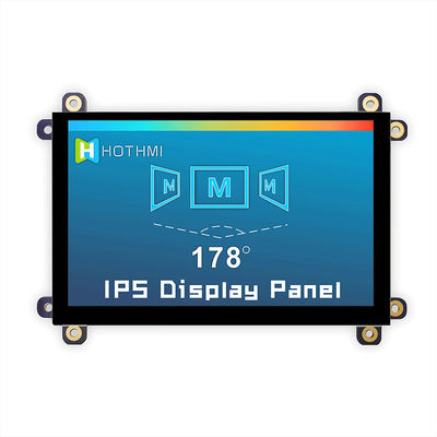 نمایشگر 600cd/M2 VGA HDMI LCD 5.0 ​​اینچی 800x480 چند منظوره