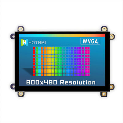 نمایشگر 600cd/M2 VGA HDMI LCD 5.0 ​​اینچی 800x480 چند منظوره