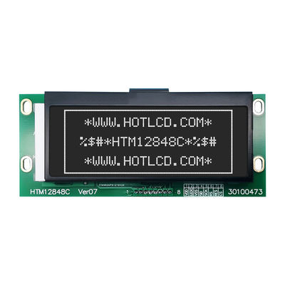 ماژول LCD گرافیکی ماتریس 128x48 با رابط SPI HTM12848C