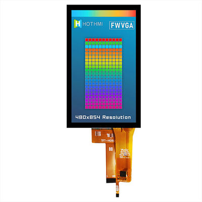 480x854 عمودی MIPI LCD پنل چند منظوره TFT مانیتور 5 اینچی Pcap