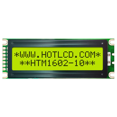 نمایشگر LCD چند منظوره 16x2، ماژول نمایشگر LCM سبز زرد HTM1602-10