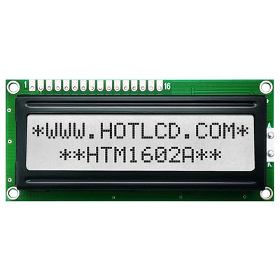 16x2 16PIN کاراکتر LCD ماژول متوسط ​​STN زرد سبز HTM1602A