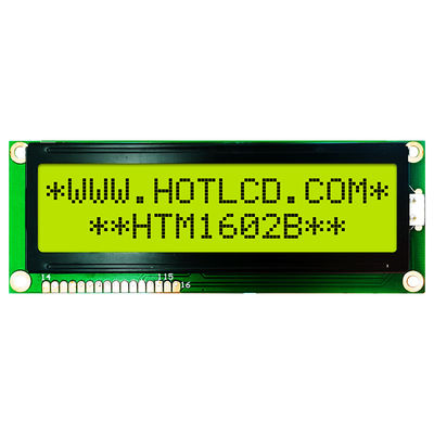 نمایشگر کاراکتر LCD متوسط ​​16x2 با نور پس زمینه سبز HTM1602B