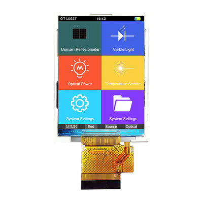 نمایشگر چند منظوره TFT LCD 2.8 اینچی برای دستگاه هوشمند TFT-H028B9QVTST3N40