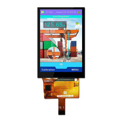 صفحه نمایش 3.5 اینچی TFT 320x480 با ماژول TFT LCD خوانا با مانیتور Pcap