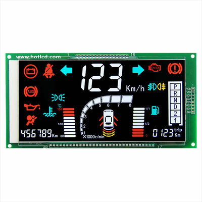 بخش عملی نمایشگر LCD VA ماژول برای ابزار خودرو