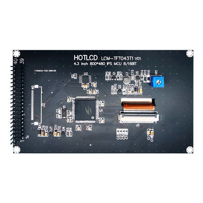 پنل LCD TFT 4.3 اینچی 800x480 IPS با برد کنترلر SSD1963