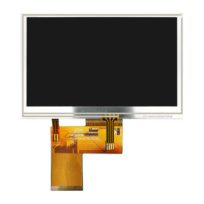 صفحه نمایش لمسی مقاومتی 4.3 اینچی Tft LCD 480x272 Ips Lcd مانیتور سازنده نمایشگر Tft Lcd