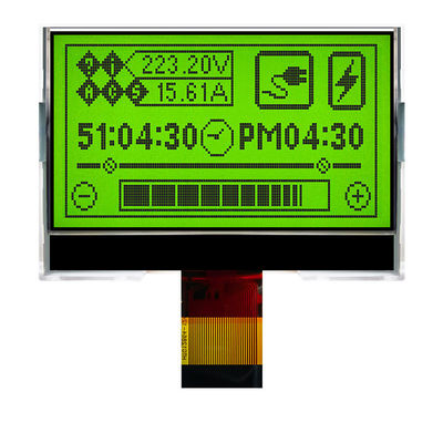 ماژول نمایشگر گرافیکی COG LCD 128x64 ST7565R با نور پس زمینه سفید جانبی