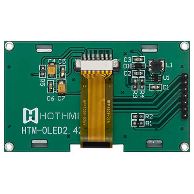 ماژول نمایشگر OLED 2.42 اینچی 128x64 COG SSD1309 با کنترل تجهیزات + PCB + قاب