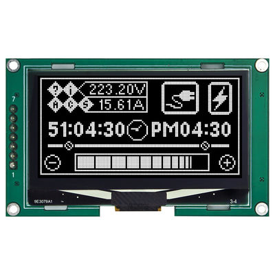 ماژول نمایشگر OLED 2.42 اینچی 128x64 COG SSD1309 با کنترل تجهیزات + PCB + قاب